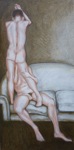 Don Gentle, couch, blow job,homoerotic, erotic, gay, male, sex