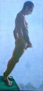 Don Gentle, pissing,wind,self portrait, homoerotic, erotic, gay male, sex